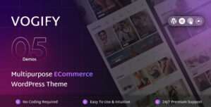 Vogify – Fashion Clothing Shop Theme