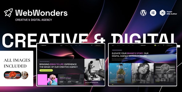WebWonders – Creative Digital Agency WordPress Theme