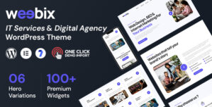 Weebix – Web Development WordPress Theme