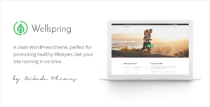 Wellspring – Health, Lifestyle Wellness WordPress Theme