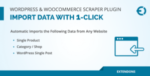 Scrapper Plugin for WooCommerce WordPress