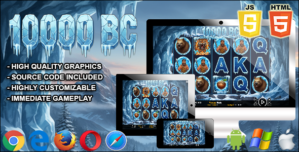 10000 BC – HTML5 Slot Machine