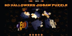 3D Halloween Jigsaw Puzzle – Cross Platform Puzzle Game