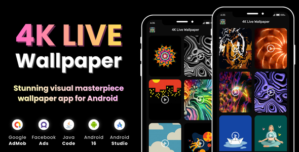 4K Live Wallpaper with AdMob Facebook Ads Android
