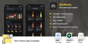 2 App Template| Online Liquor Buying App| Liquor eCommerce App| Liquor Delivery App| Old Barrel