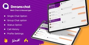DreamsChat – WhatsApp Clone – Native Android App with Firebase Realtime Chat Agora for Call