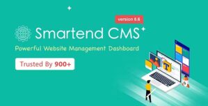 SmartEnd CMS – Laravel Admin Dashboard with Frontend and Restful API