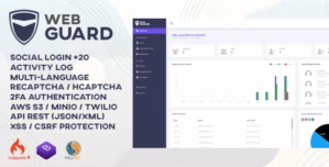 WebGuard – Advanced PHP Login and User Management