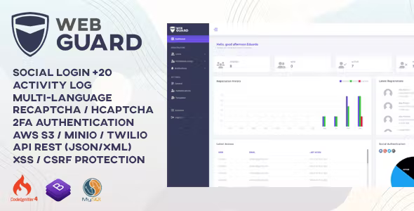 WebGuard – Advanced PHP Login and User Management