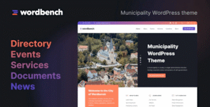 Wordbench – Municipal Local Government WordPress Theme