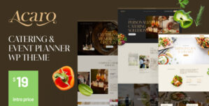 Acaro – Catering Event Planner WP Theme