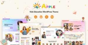 AforApple – Kids Education LMS WordPress Theme