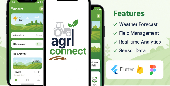 AgroConnect – Smart Farming Marketplace Flutter App