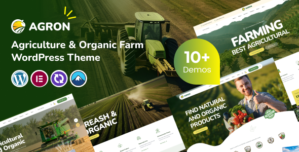 Agron – Agriculture Organic Farm WordPress Theme