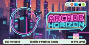 Arcade Horizon – Construct 3 Game (HTML5, AdMob, C3P)