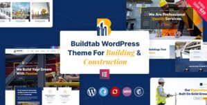 BuildTab – Construction Firm WordPress Theme
