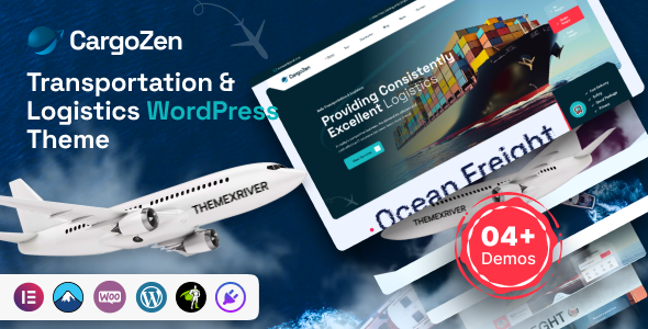 Cargozen – Transportation Logistics WordPress Theme