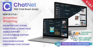 ChatNet – PHP Chat Room Private Chat Script