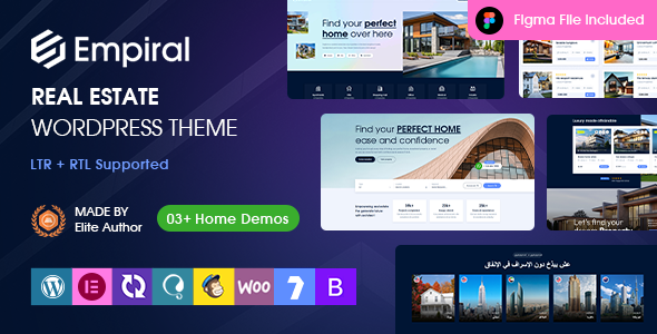 Empiral – Real Estate WordPress Theme