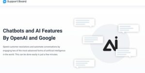 Artificial intelligence – Chatbots and AI Features By OpenAI and Google – Support Board