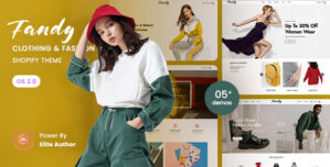 Fandy – Clothing Fashion Responsive Shopify 2.0 Theme