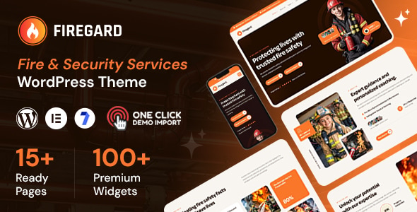 Firegard – Fire Security Services WordPress Theme