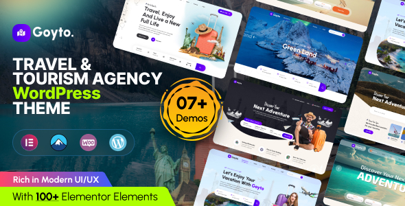 Goyto – Travel WordPress Theme