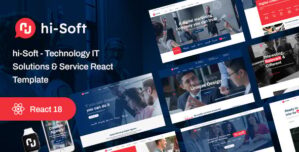 hi-Soft – IT Solutions and Services Company React Template