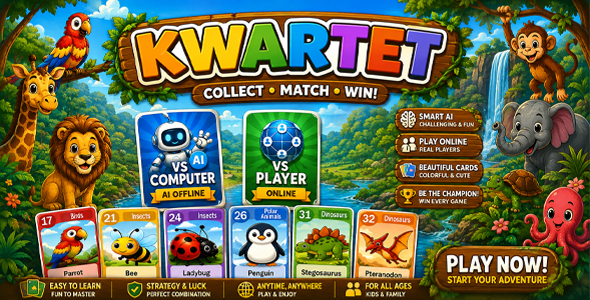 Kwartet | HTML5 Game – Construct 3
