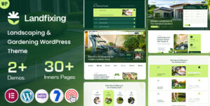 Landfixing – Landscaping Gardening WordPress Theme