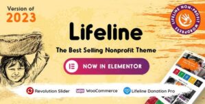 Lifeline – 2026 Charity Donation WordPress Theme