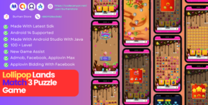 Lollipop Lands – Match 3 Puzzle Game