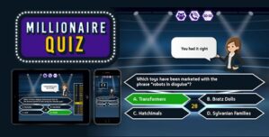 Millionaire Quiz – HTML5 Game