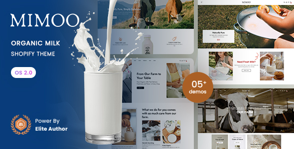 MiMoo – Organic Milk Shopify 2.0 Theme