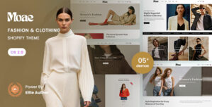Moae – Fashion Clothing Shopify 2.0 Theme
