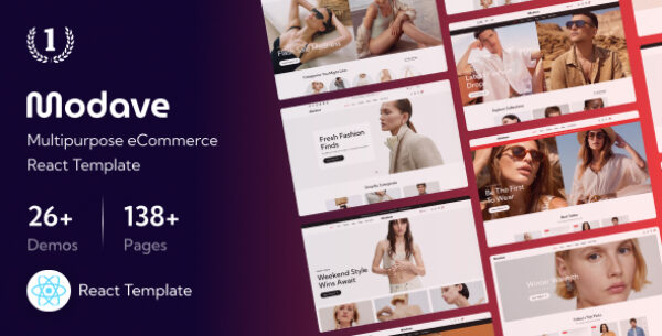 Modave – Fashion eCommerce React Template