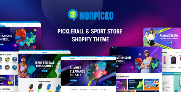 Monpicko – Pickleball Sport Store Shopify Theme OS 2.0