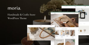Moria – Handmade Crafts Store WordPress Theme