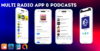 Multi Radio Podcasts App SwiftUI