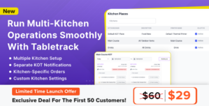 Multi-Kitchen Module for Tabletrack