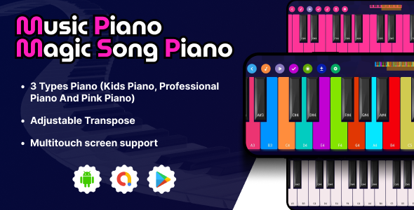 Music Piano-Magic Song Piano – Learn Piano – Piano Keyboard – Easy Piano