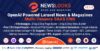 NewsLooks SAAS | OpenAI Powered News Magazines Multi-Tenancy SAAS CMS [Extended License]