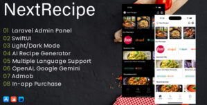 NextRecipe IOS – AI Powered Recipe App