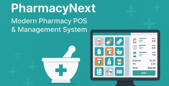 PharmacyNext – Modern Pharmacy POS Management System