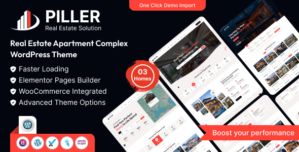 Piller – Real Estate WordPress Theme