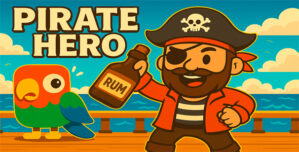 Pirate Hero – HTML5 Game (Phaser 3)