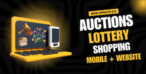 Auctions | Lottery | E-commerce | HYIP | Play Earn | Watch Ads Earn | Refer Earn | Scratcher