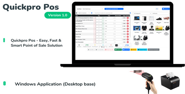 Quickpro Pos – Easy, Fast Smart Point of Sale Solution