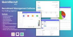 QuickRecruit – Recruitment CRM and Talent Acquisition System in Laravel