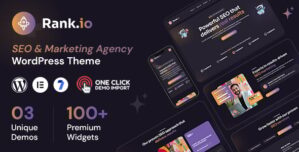 Rankio – SEO Digital Marketing WordPress Theme